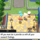 "All you must do is provide us with all your research findings," says a mysterious figure in this shot of a Pokémon Brilliant Diamond town.
